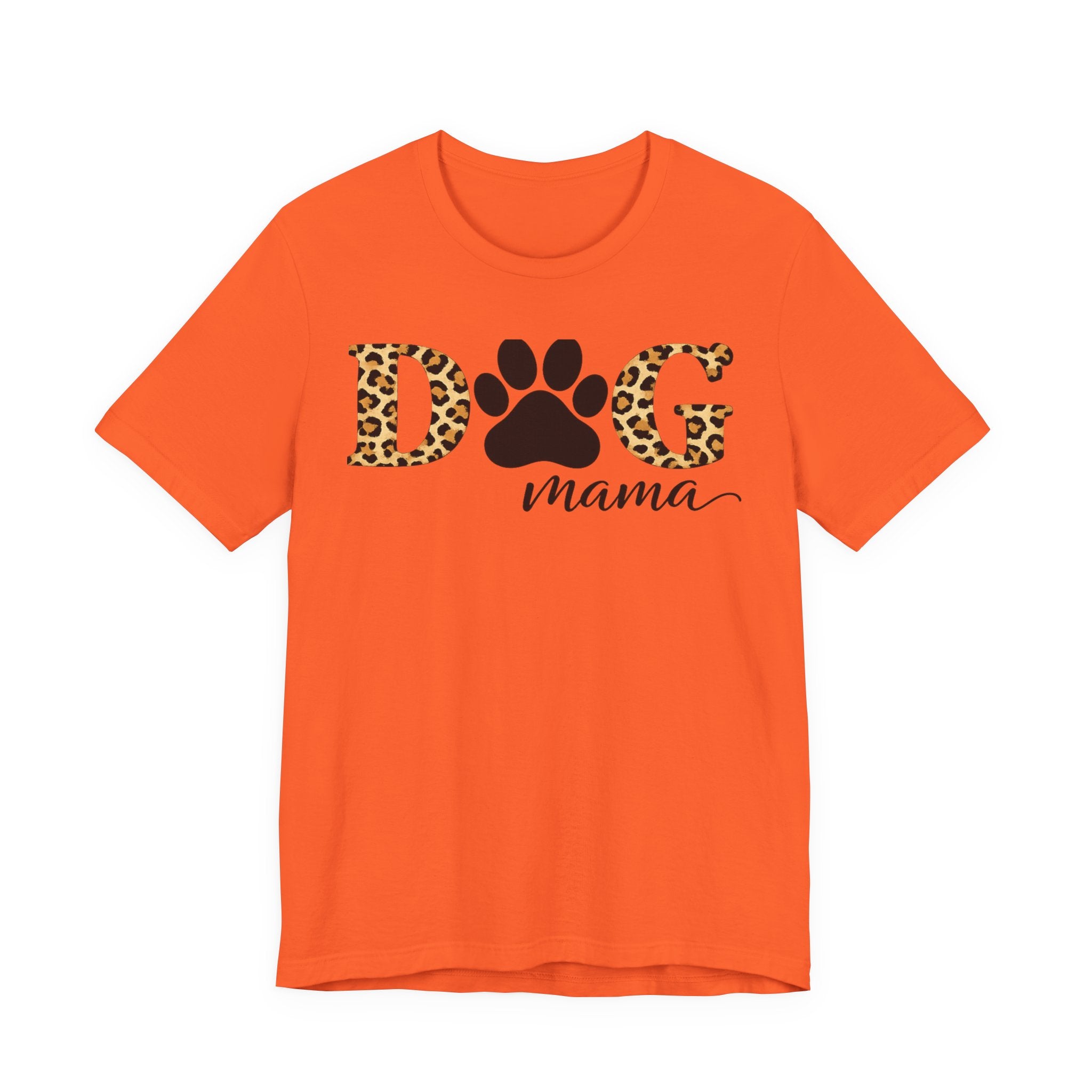 Dog Mama Leopard Paw T-Shirt