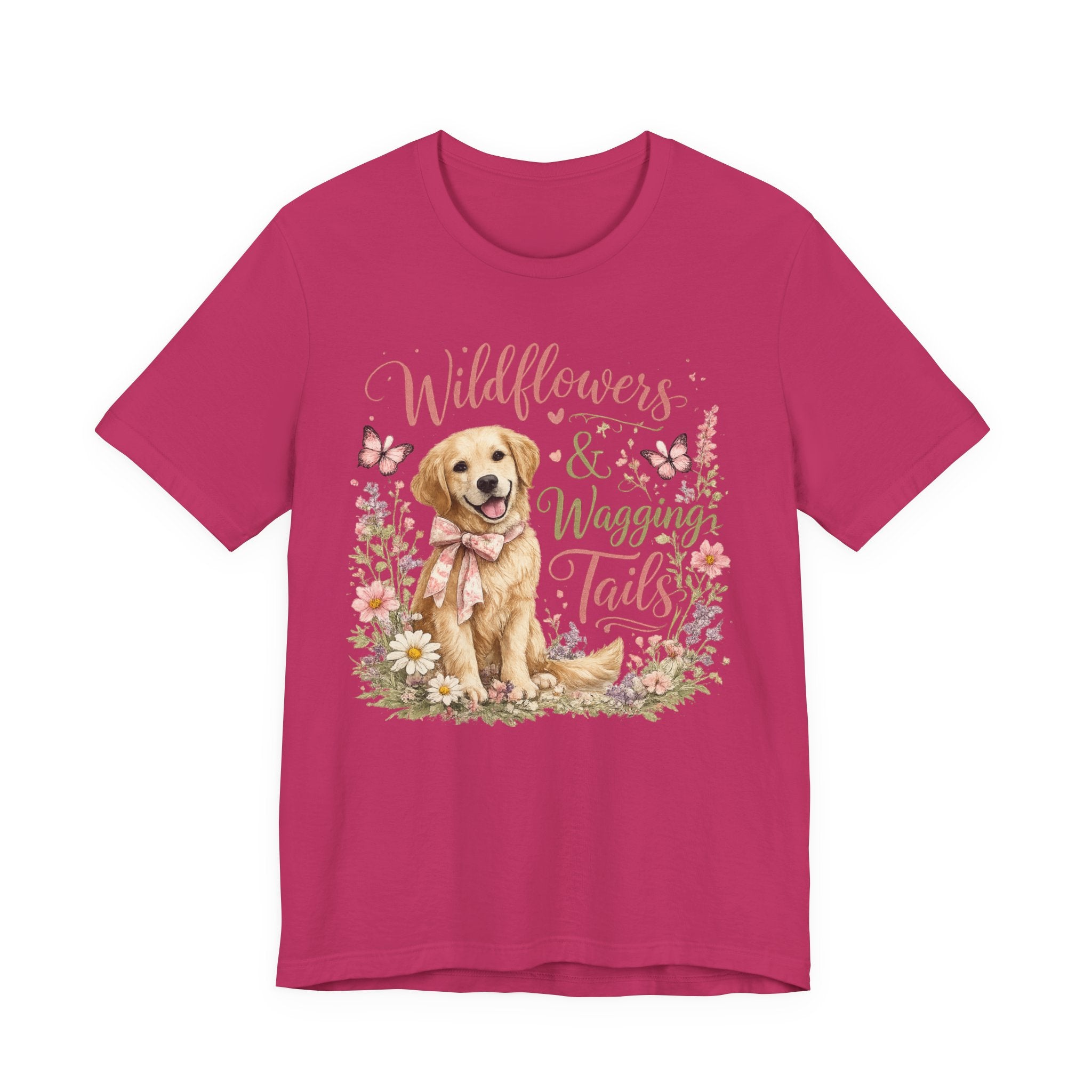 Wildflowers & Wagging Tails Dog Graphic Tee
