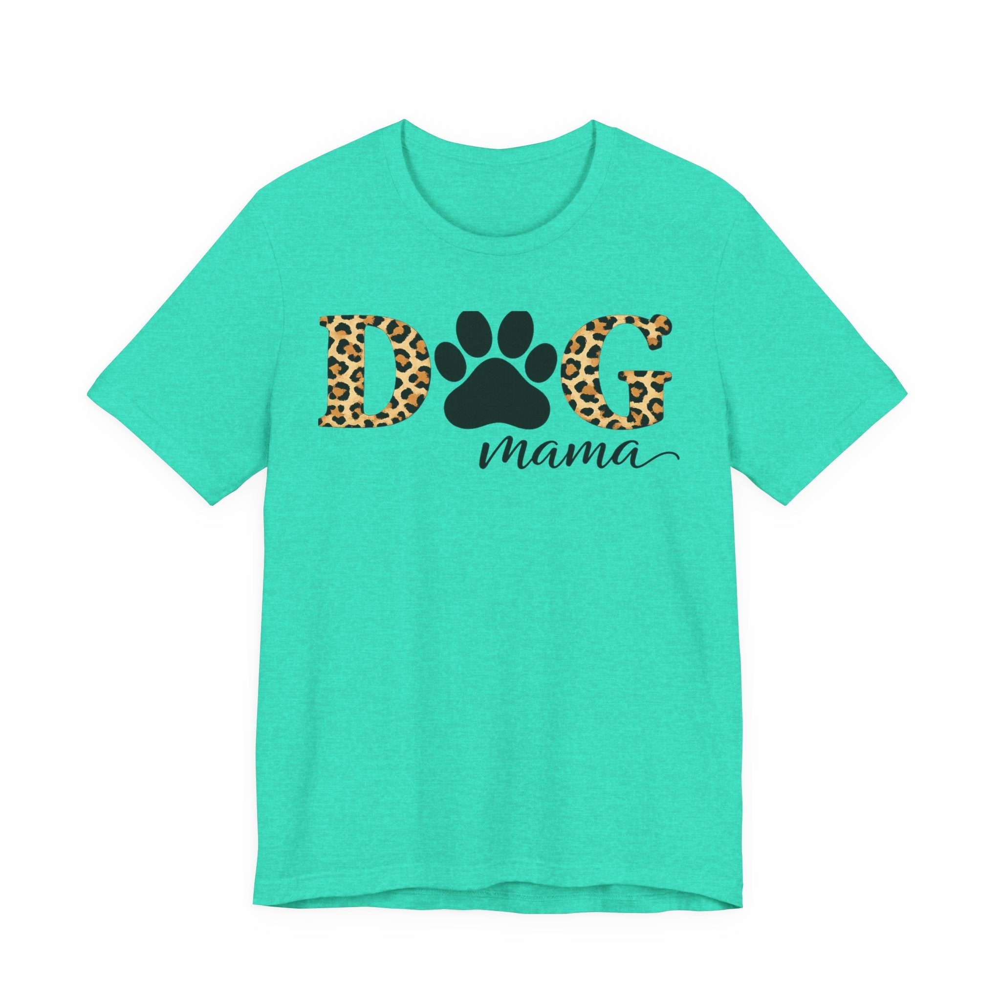 Dog Mama Leopard Paw T-Shirt