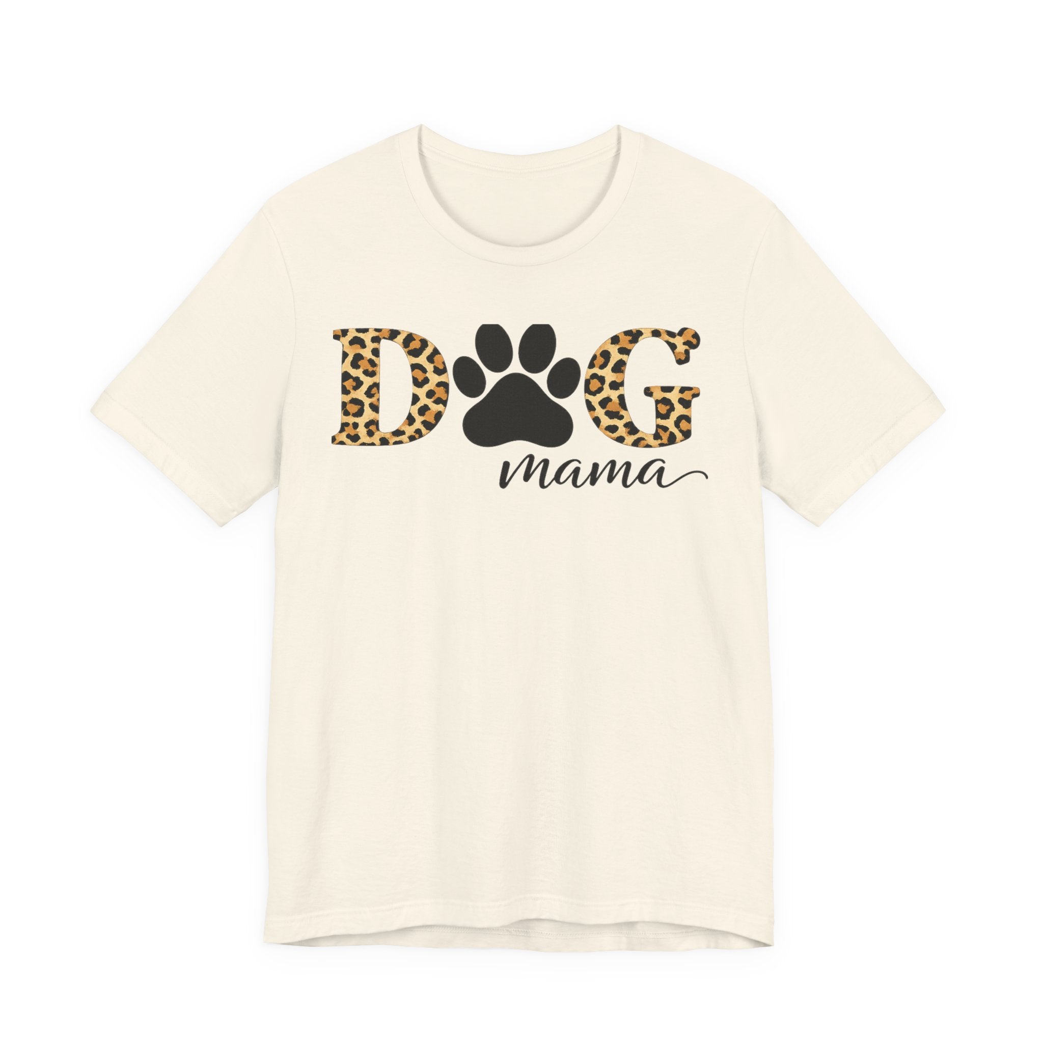 Dog Mama Leopard Paw T-Shirt