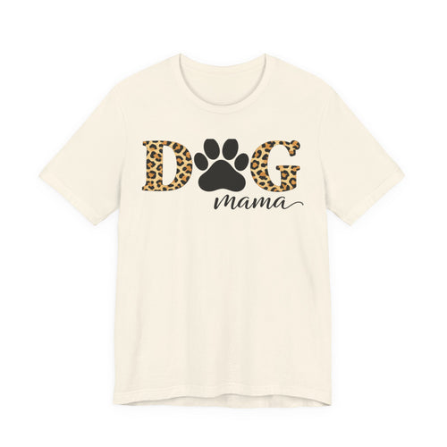 Dog Mama Leopard Paw T-Shirt