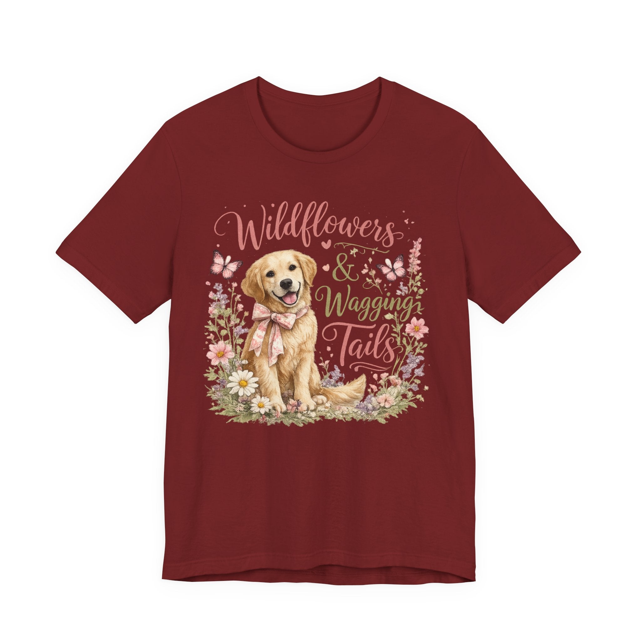Wildflowers & Wagging Tails Dog Graphic Tee