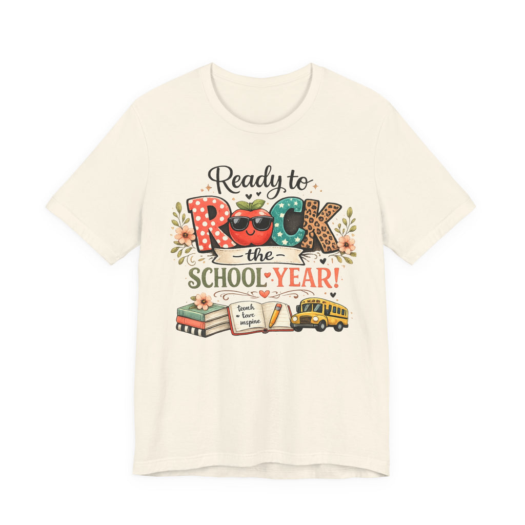 Rock the School Year T-Shirt — Back to School Teacher & Student Tee
