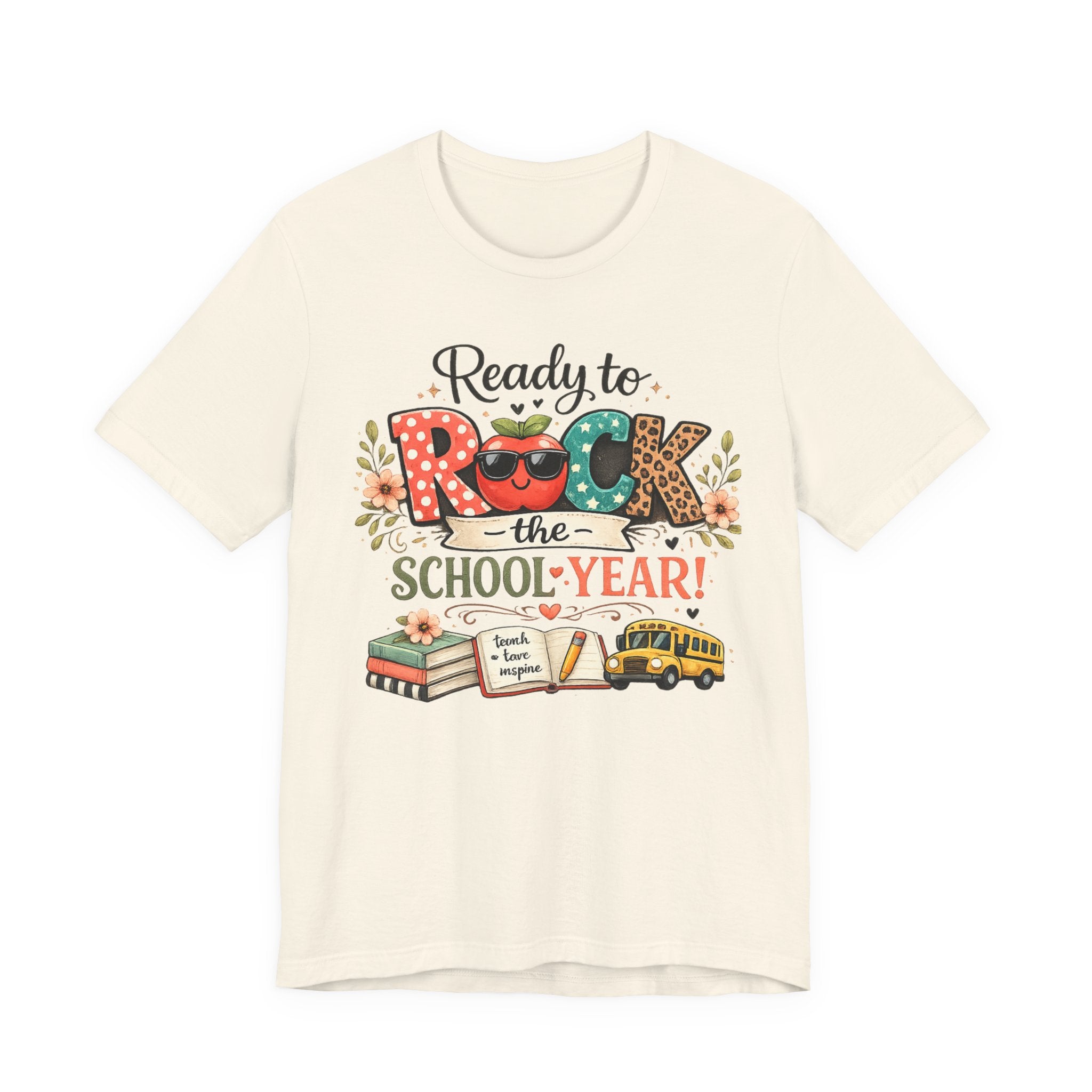 Rock the School Year T-Shirt — Back to School Teacher & Student Tee