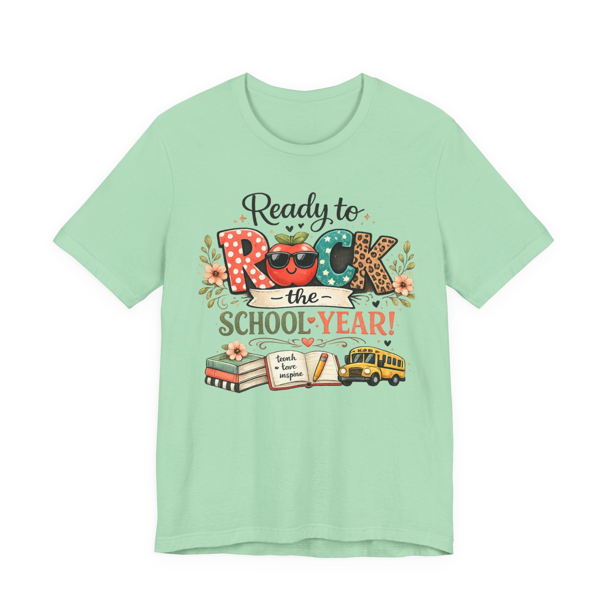 Rock the School Year T-Shirt — Back to School Teacher & Student Tee