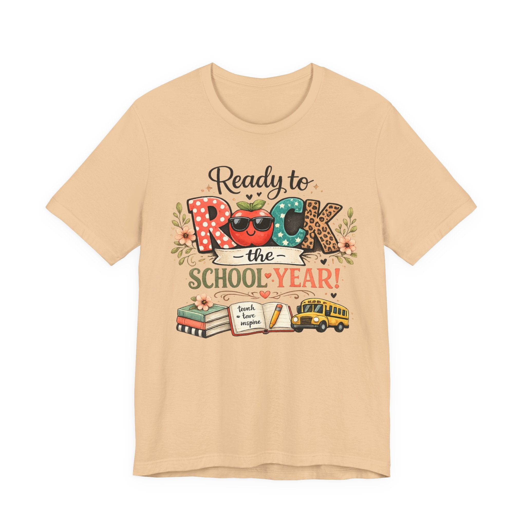 Rock the School Year T-Shirt — Back to School Teacher & Student Tee