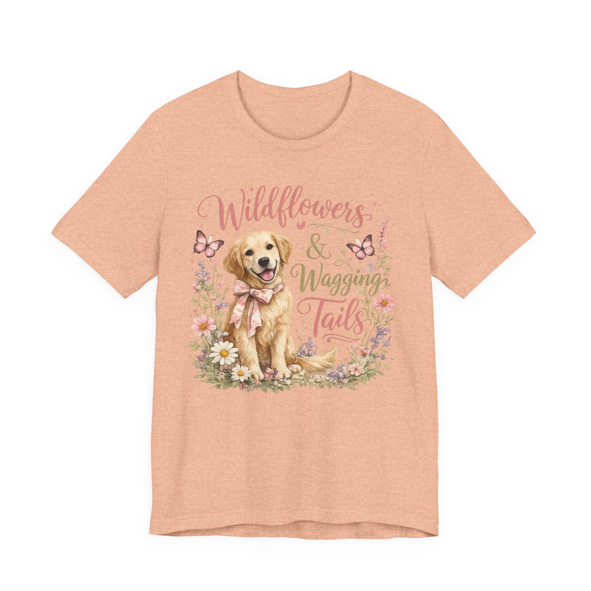 Wildflowers & Wagging Tails Dog Graphic Tee