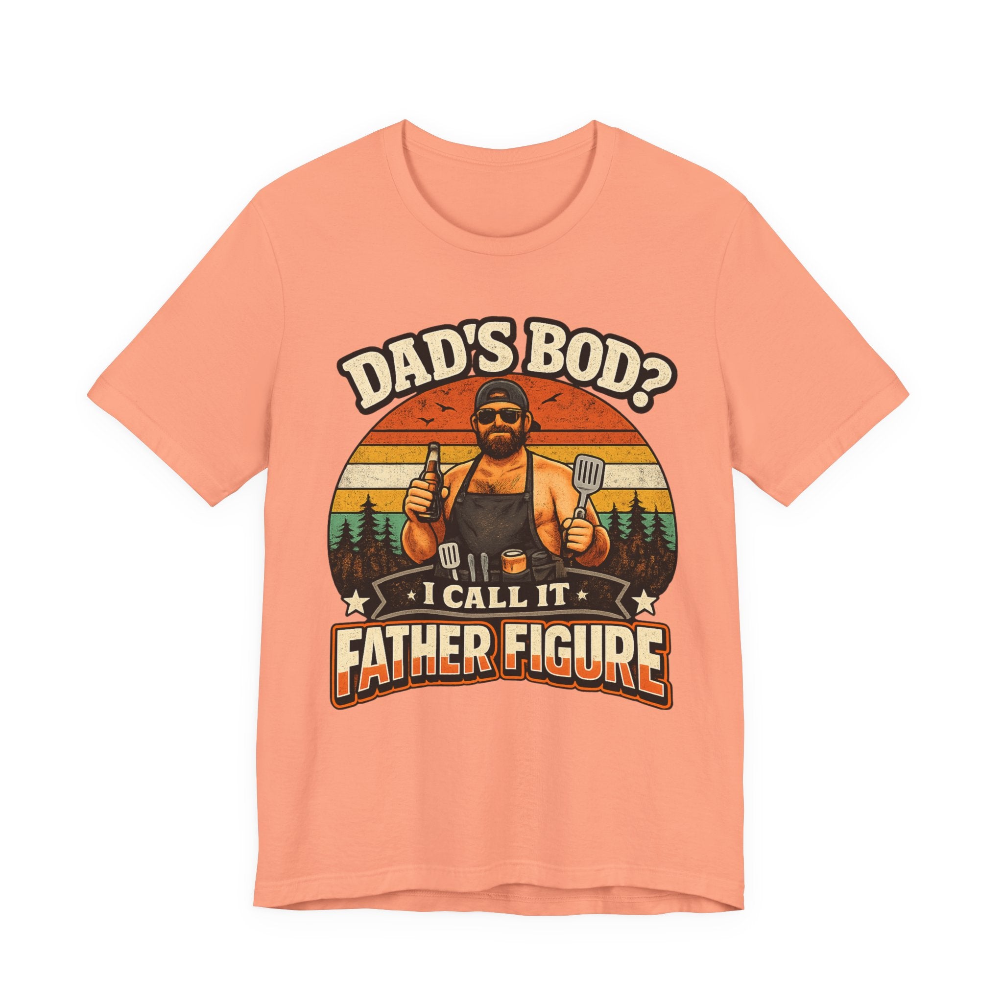Father Figure Dad Bod T-Shirt — Funny BBQ Grilling Tee for Father’s Day