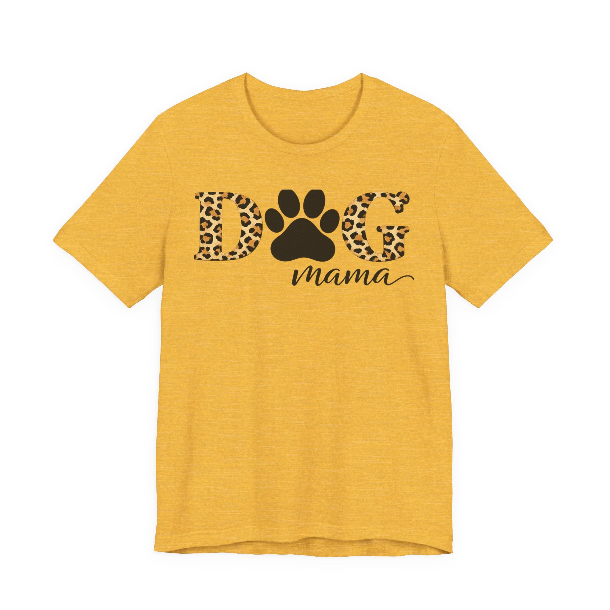 Dog Mama Leopard Paw T-Shirt