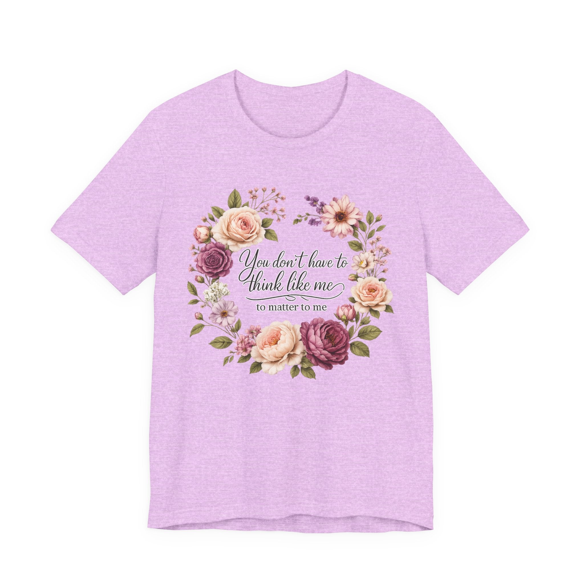 You Don't Have to Think Like Me   Short Sleeve Shirt