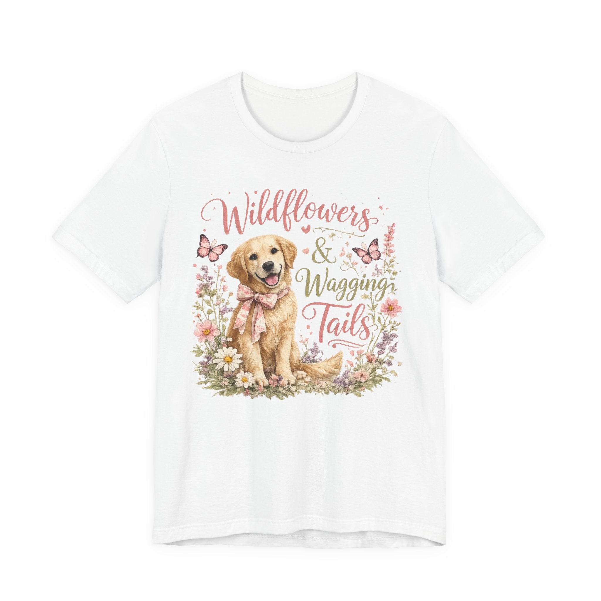 Wildflowers & Wagging Tails Dog Graphic Tee