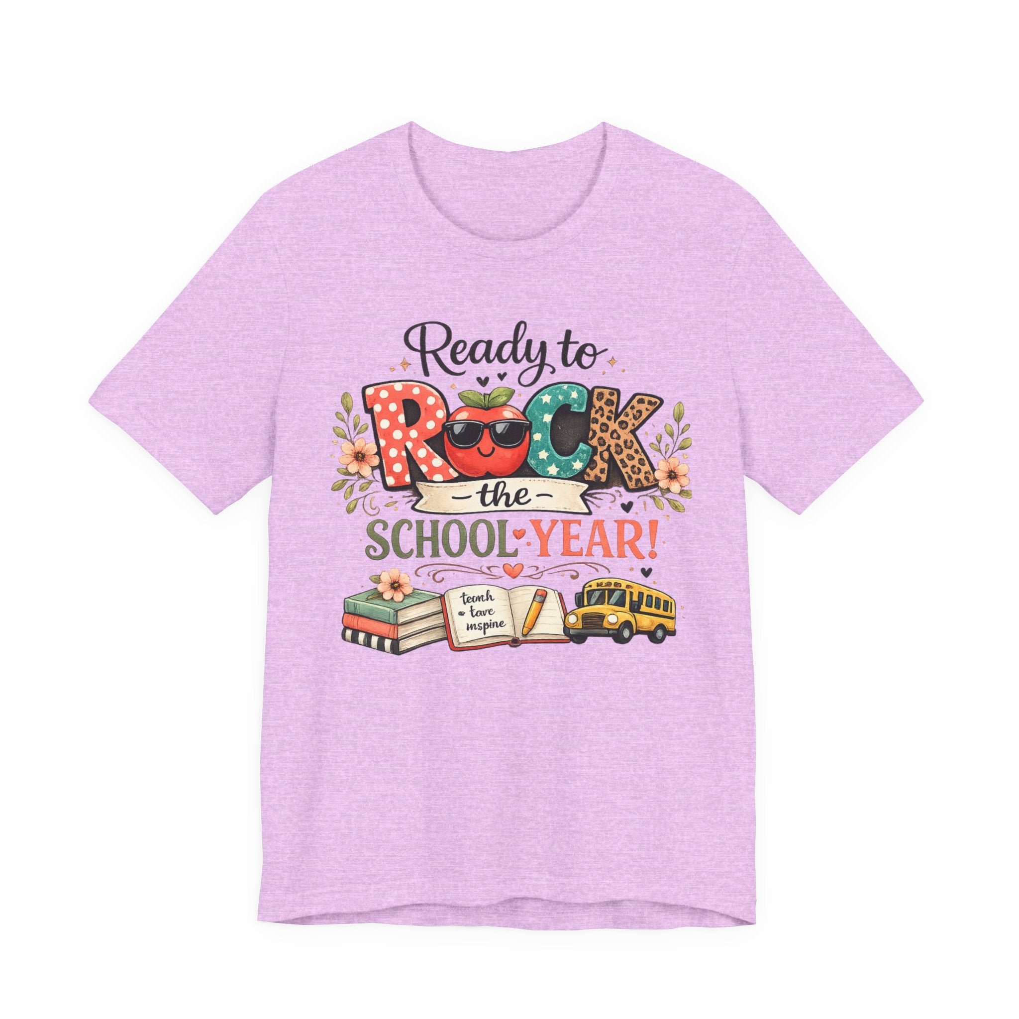 Rock the School Year T-Shirt — Back to School Teacher & Student Tee