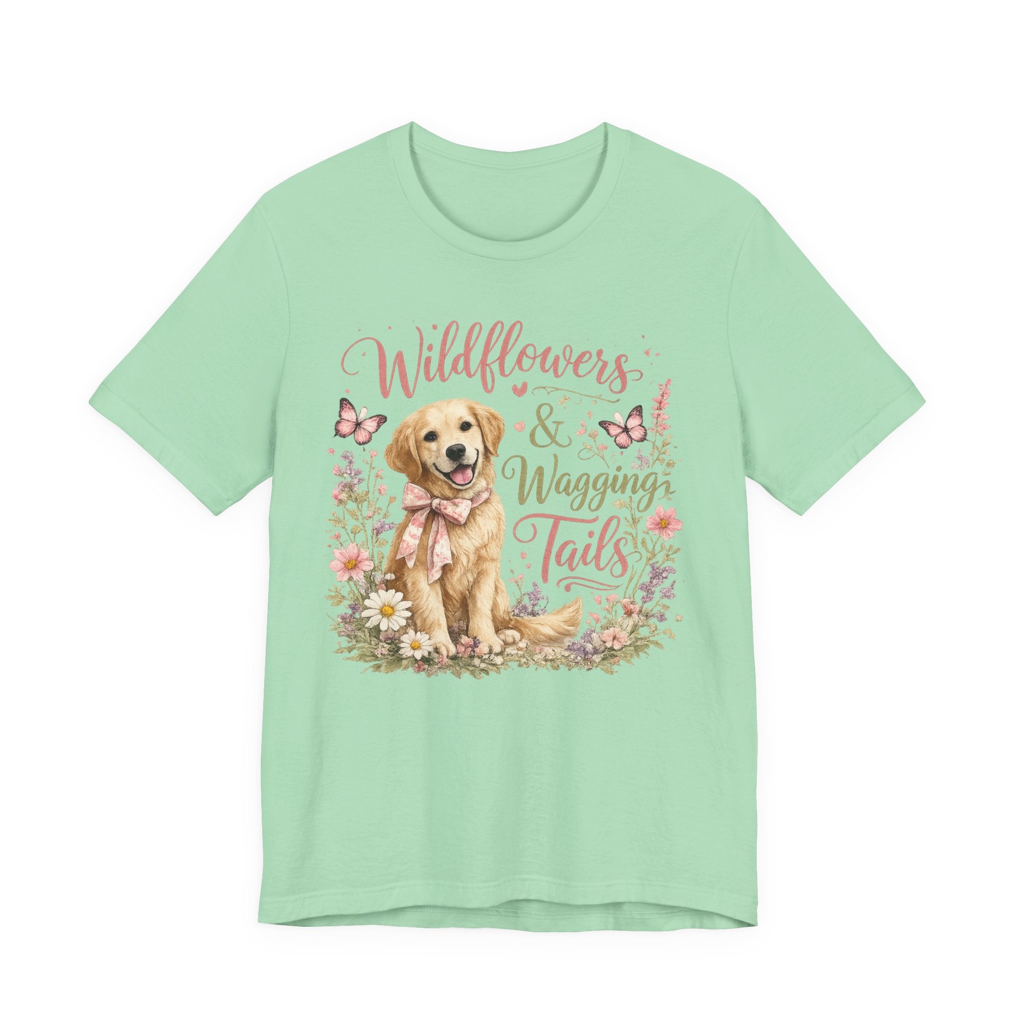 Wildflowers & Wagging Tails Dog Graphic Tee