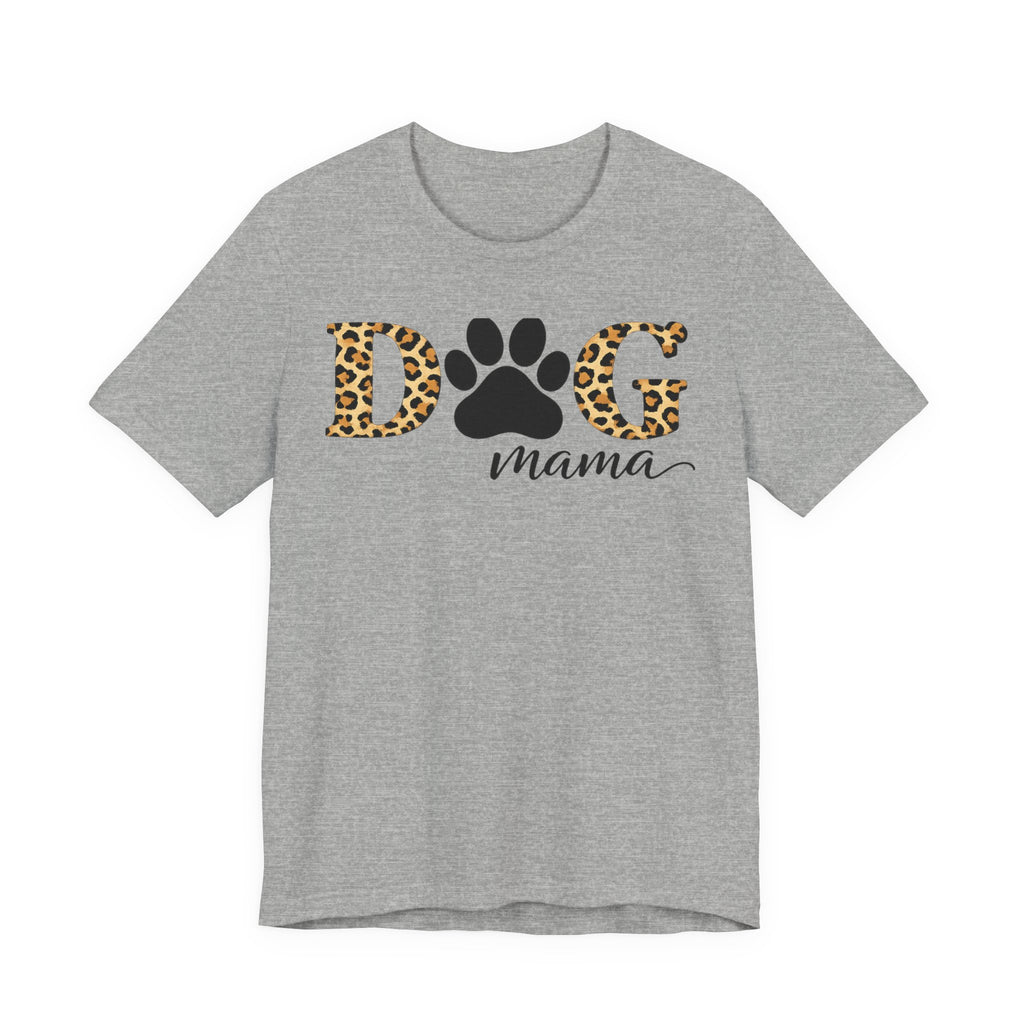 Dog Mama Leopard Paw T-Shirt
