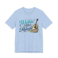 Walkin' After Midnight Guitar Graphic Tee — Vintage Country Music T-Shirt