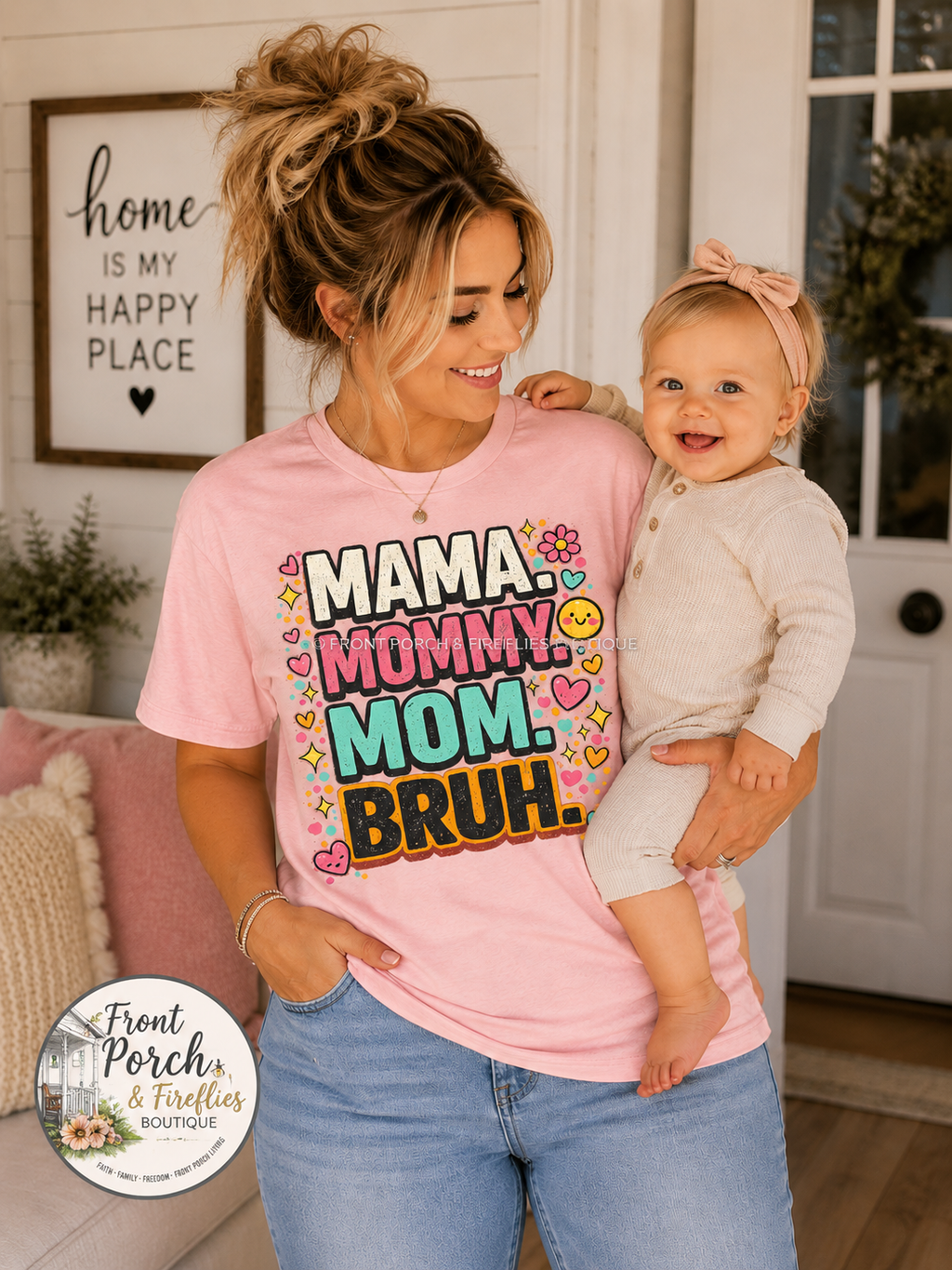 Mama Mommy Mom Bruh T-Shirt — Funny Mother's Day Graphic Tee