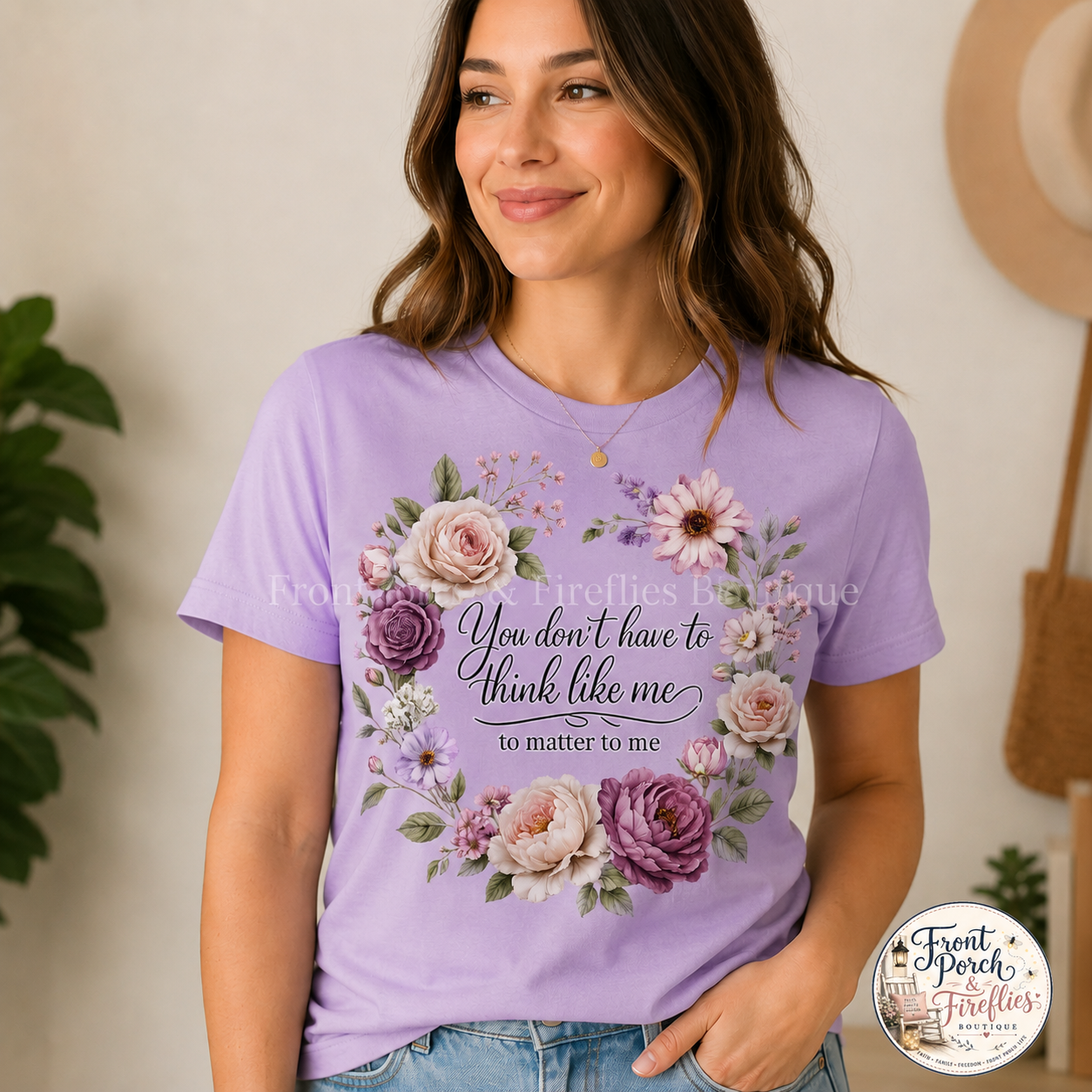 You Don't Have to Think Like Me   Short Sleeve Shirt