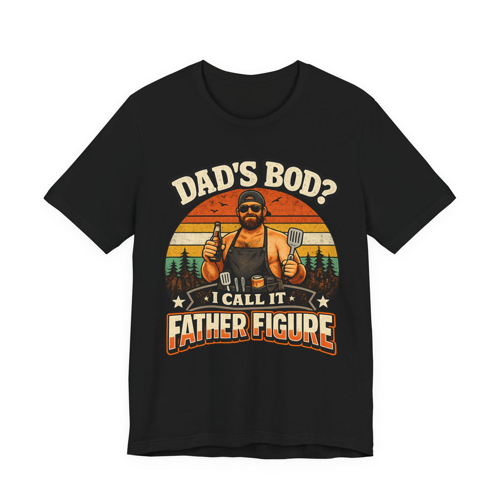 Father Figure Dad Bod T-Shirt — Funny BBQ Grilling Tee for Father’s Day