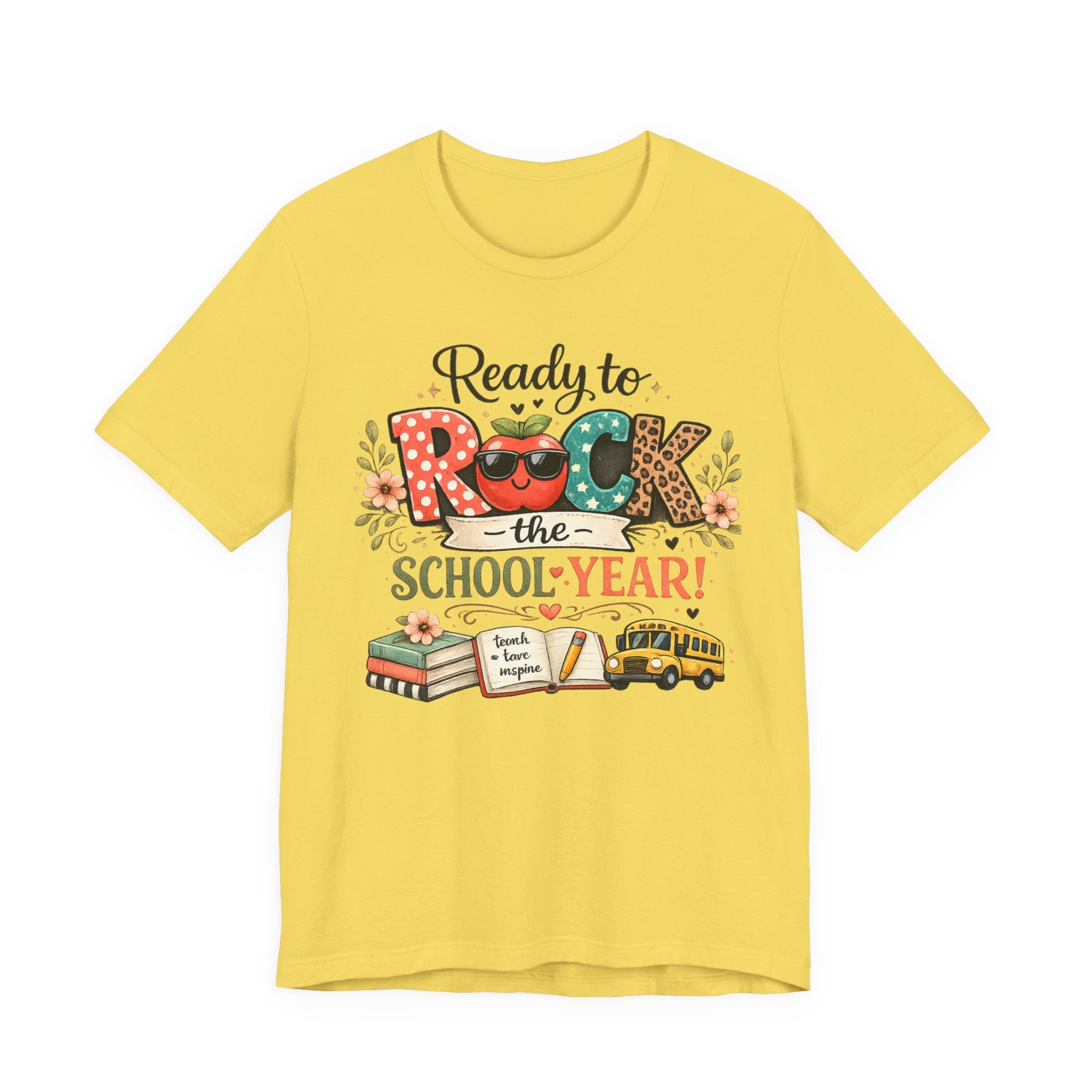 Rock the School Year T-Shirt — Back to School Teacher & Student Tee
