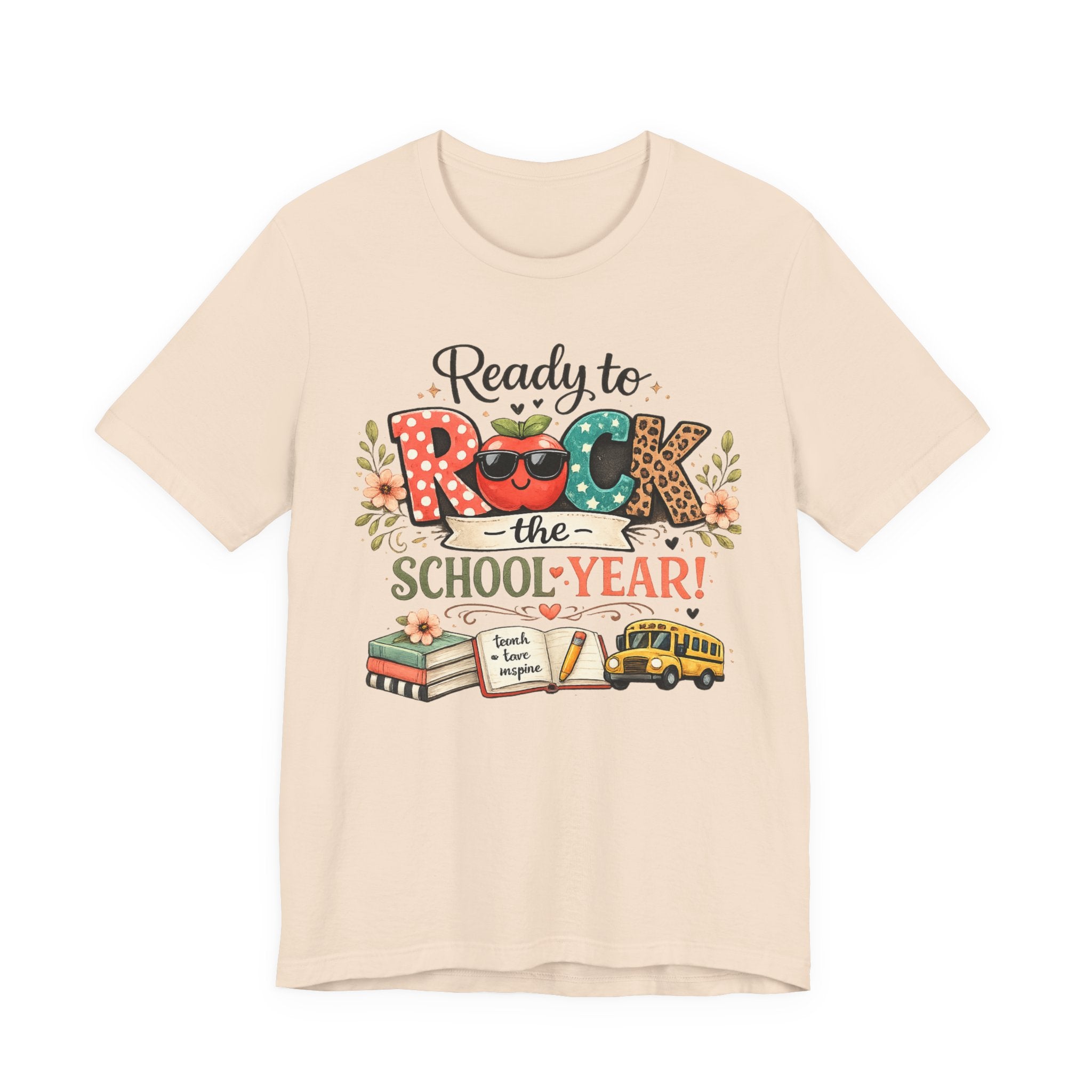 Rock the School Year T-Shirt — Back to School Teacher & Student Tee