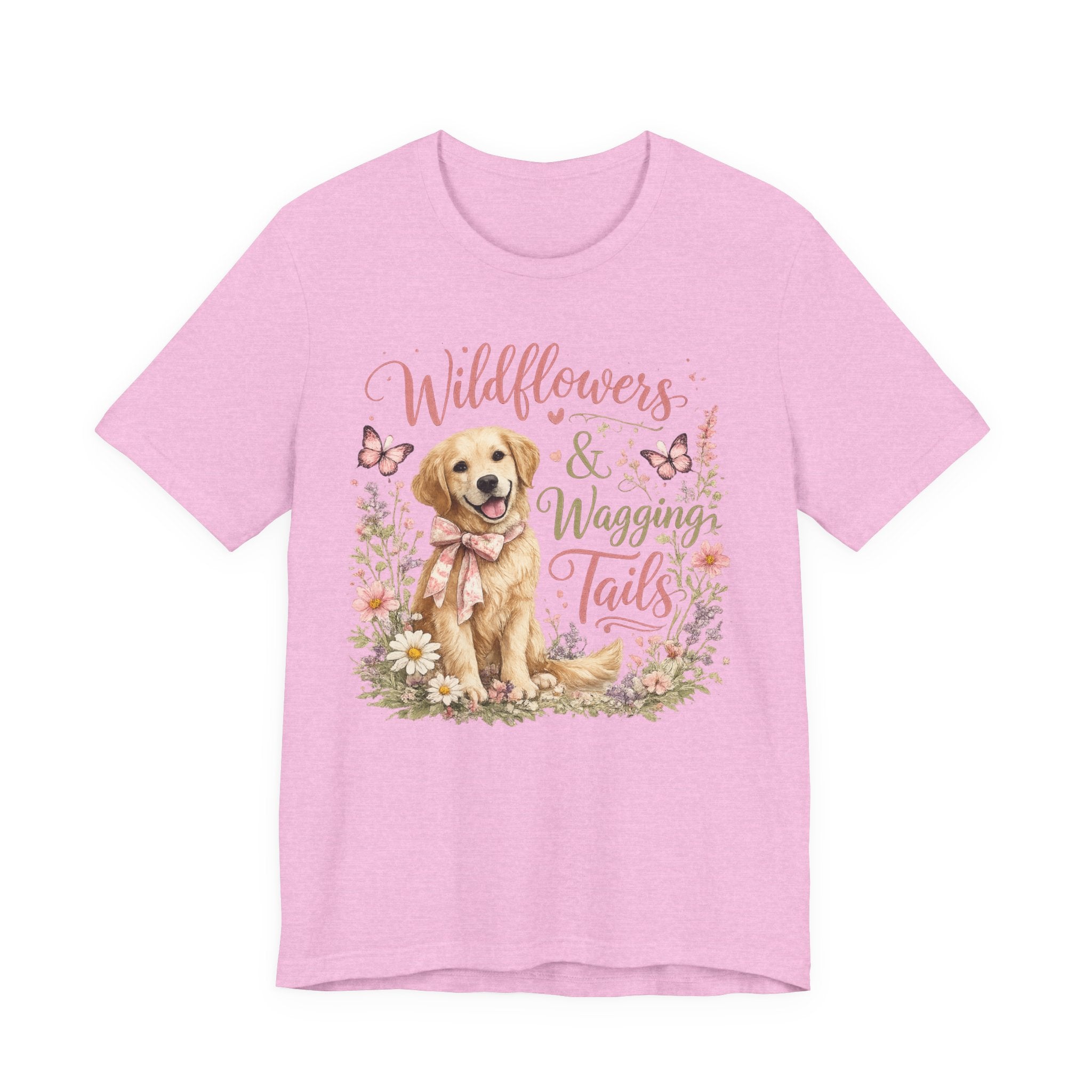 Wildflowers & Wagging Tails Dog Graphic Tee