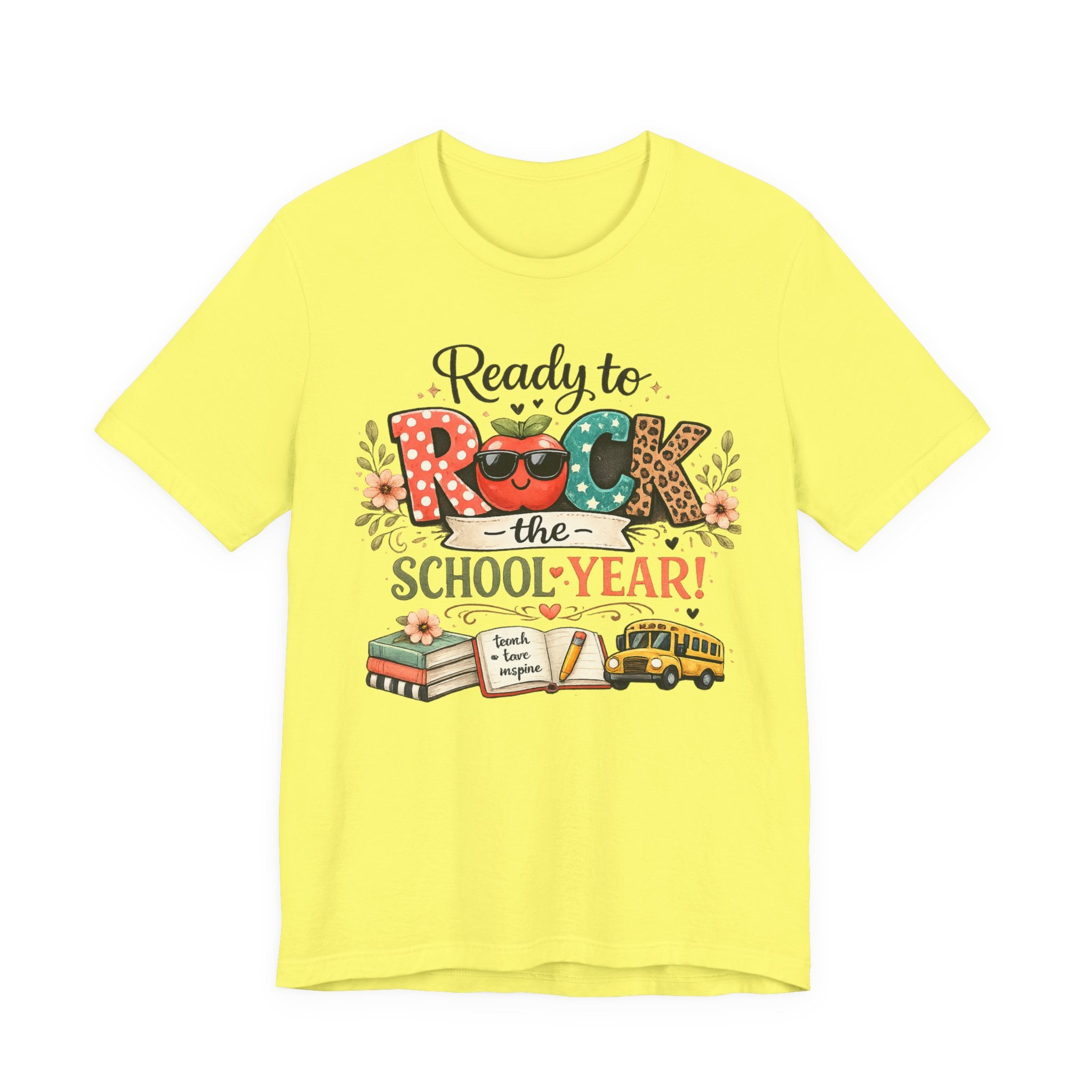 Rock the School Year T-Shirt — Back to School Teacher & Student Tee