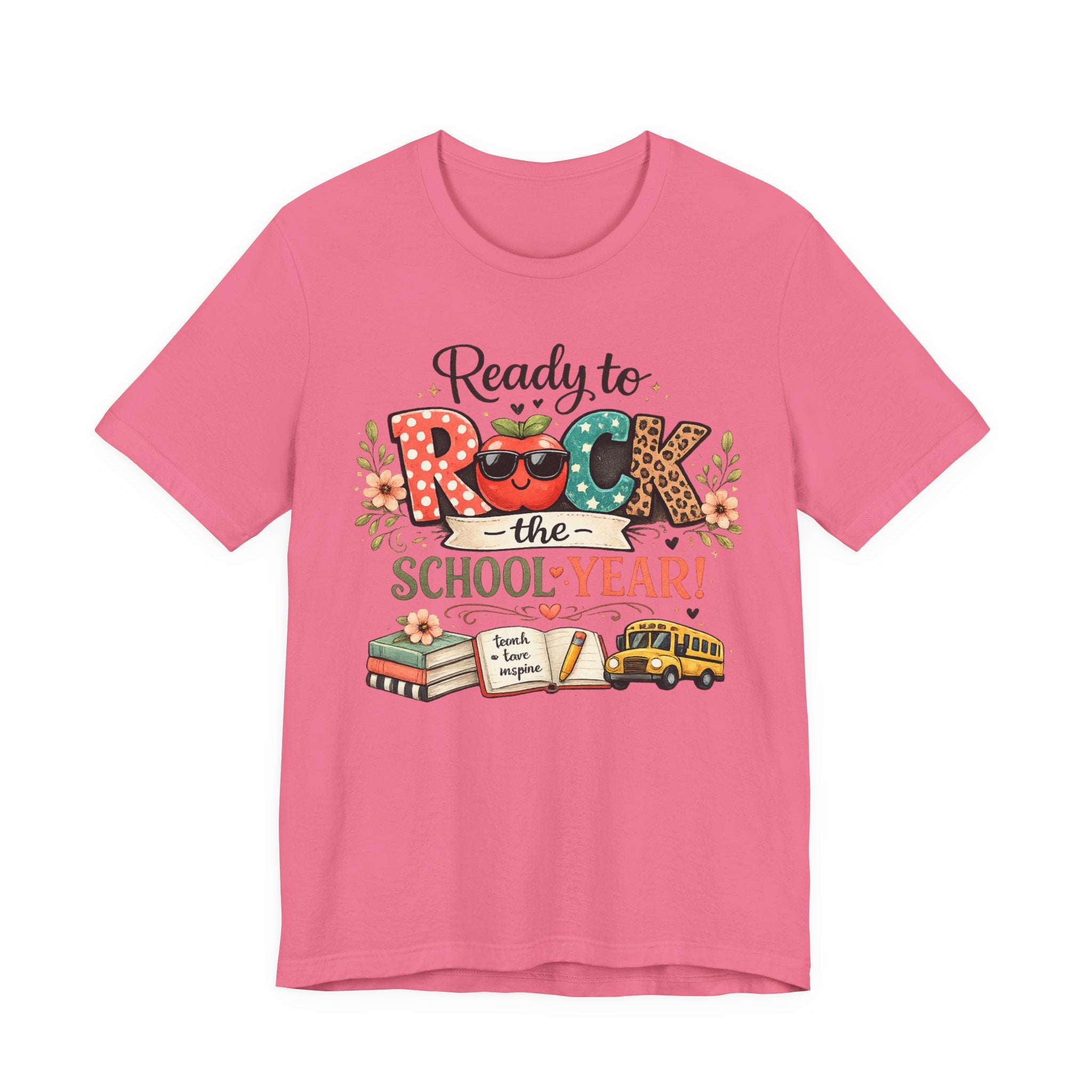 Rock the School Year T-Shirt — Back to School Teacher & Student Tee