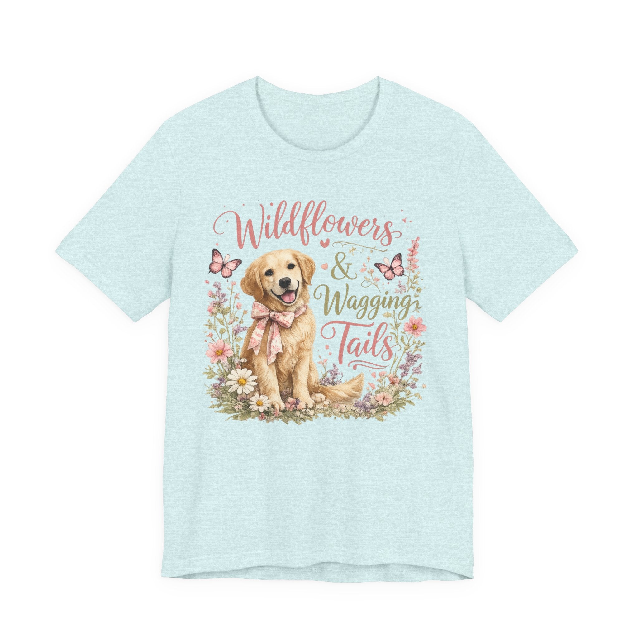 Wildflowers & Wagging Tails Dog Graphic Tee