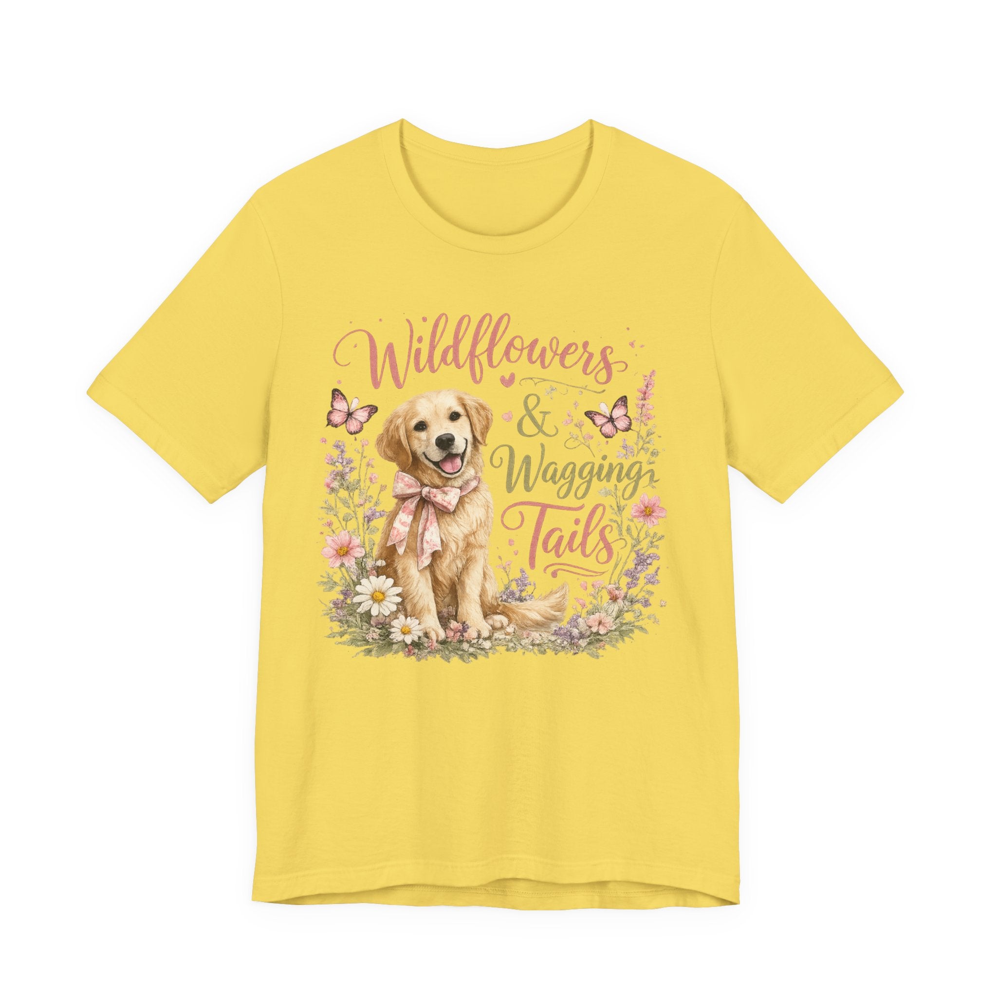 Wildflowers & Wagging Tails Dog Graphic Tee