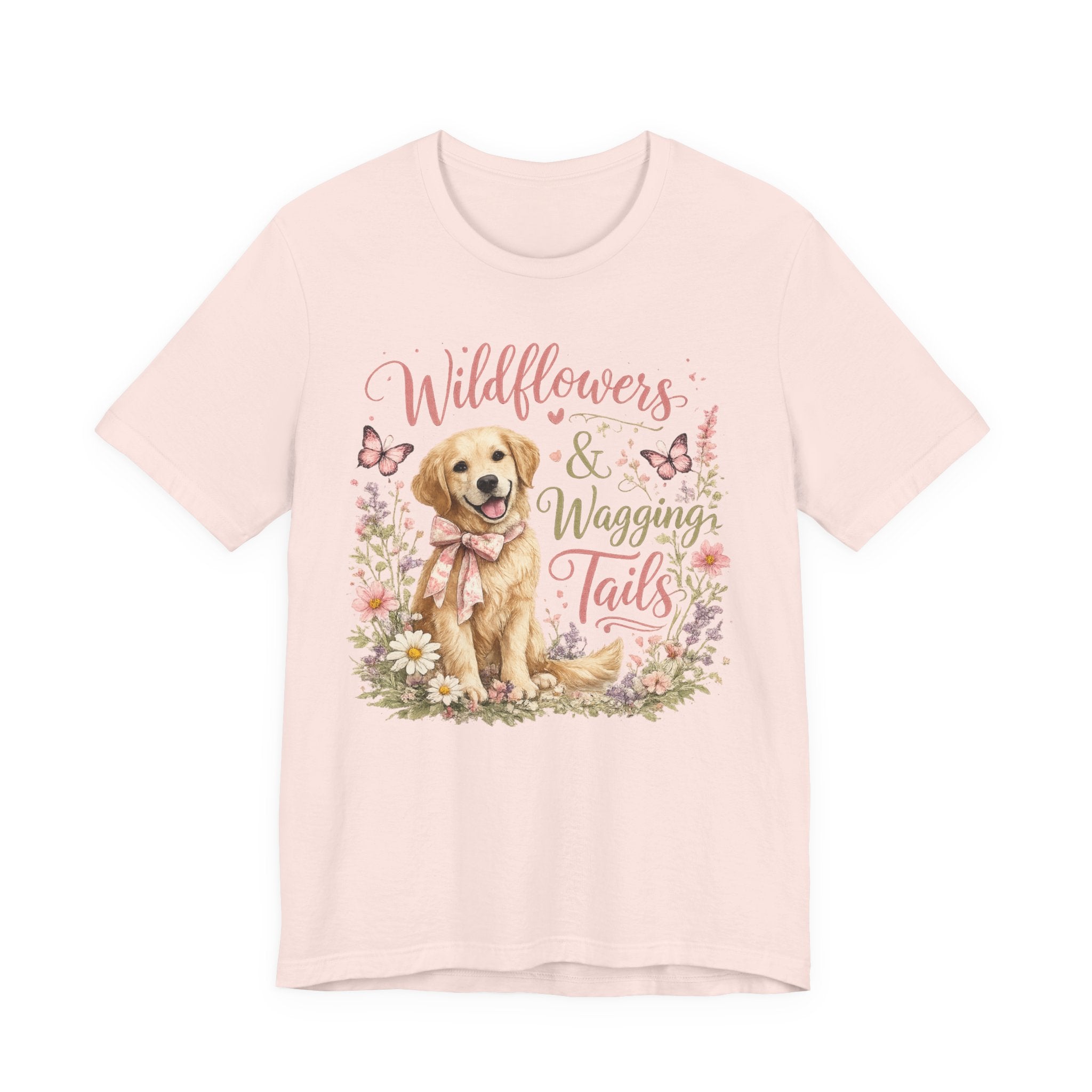 Wildflowers & Wagging Tails Dog Graphic Tee