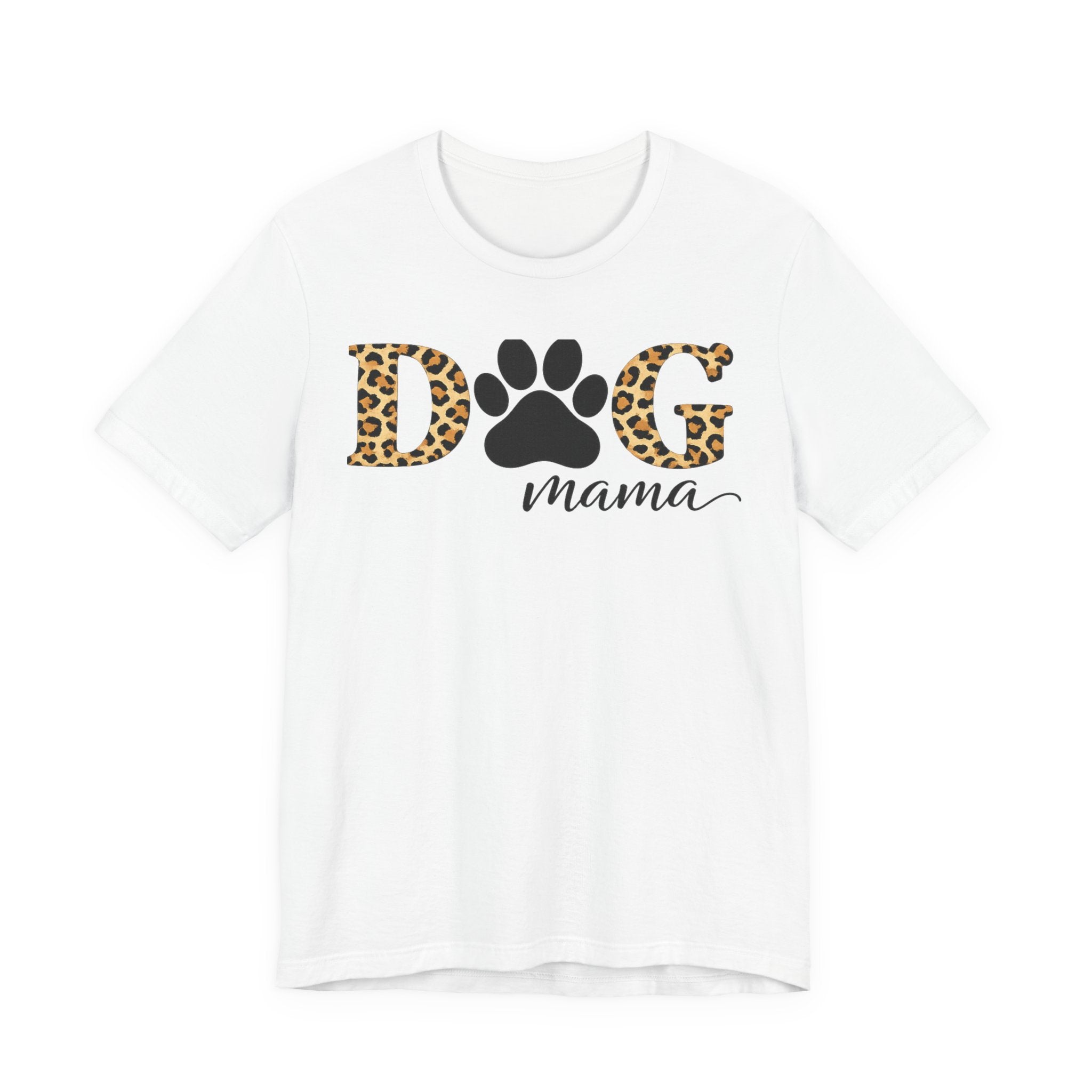 Dog Mama Leopard Paw T-Shirt