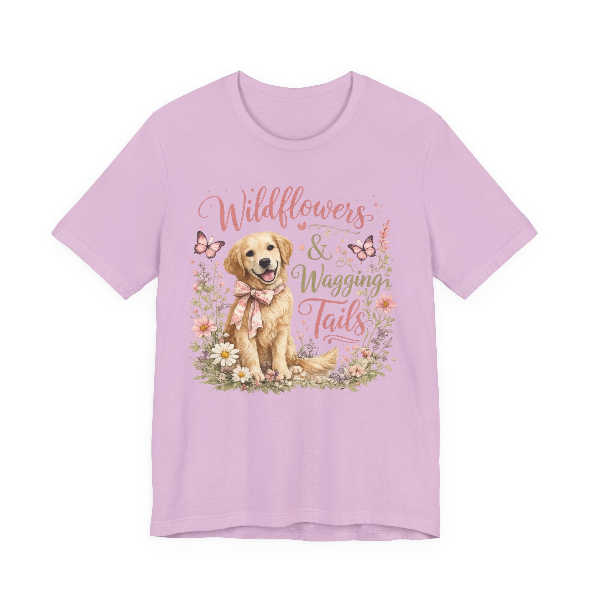 Wildflowers & Wagging Tails Dog Graphic Tee