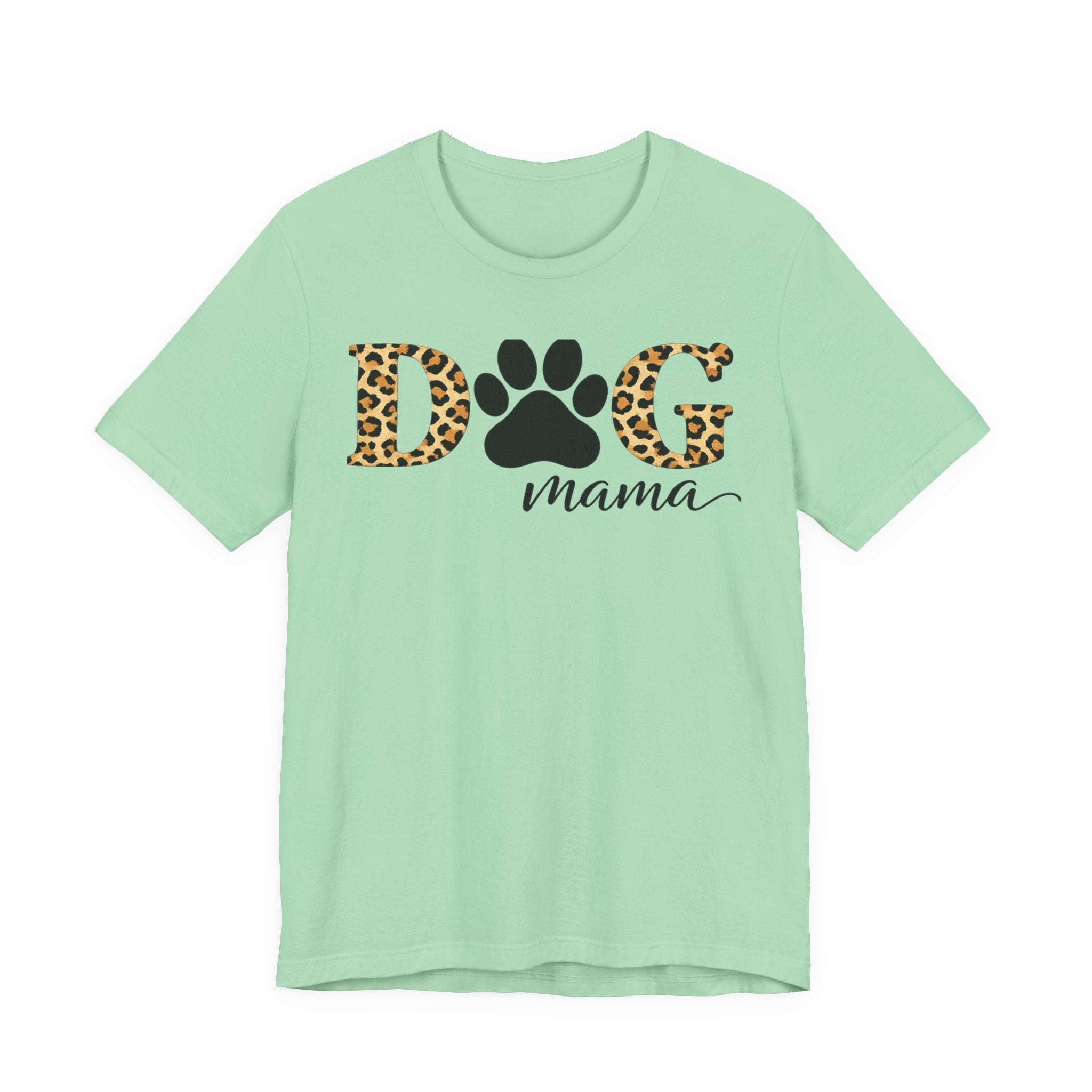 Dog Mama Leopard Paw T-Shirt