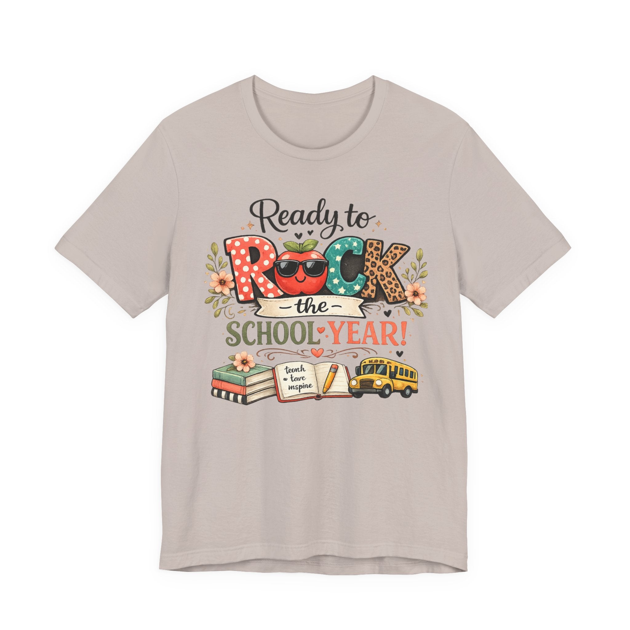 Rock the School Year T-Shirt — Back to School Teacher & Student Tee