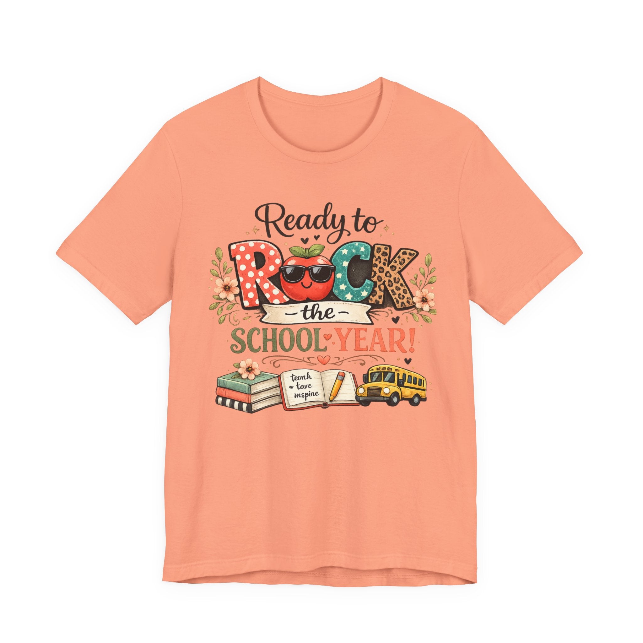Rock the School Year T-Shirt — Back to School Teacher & Student Tee