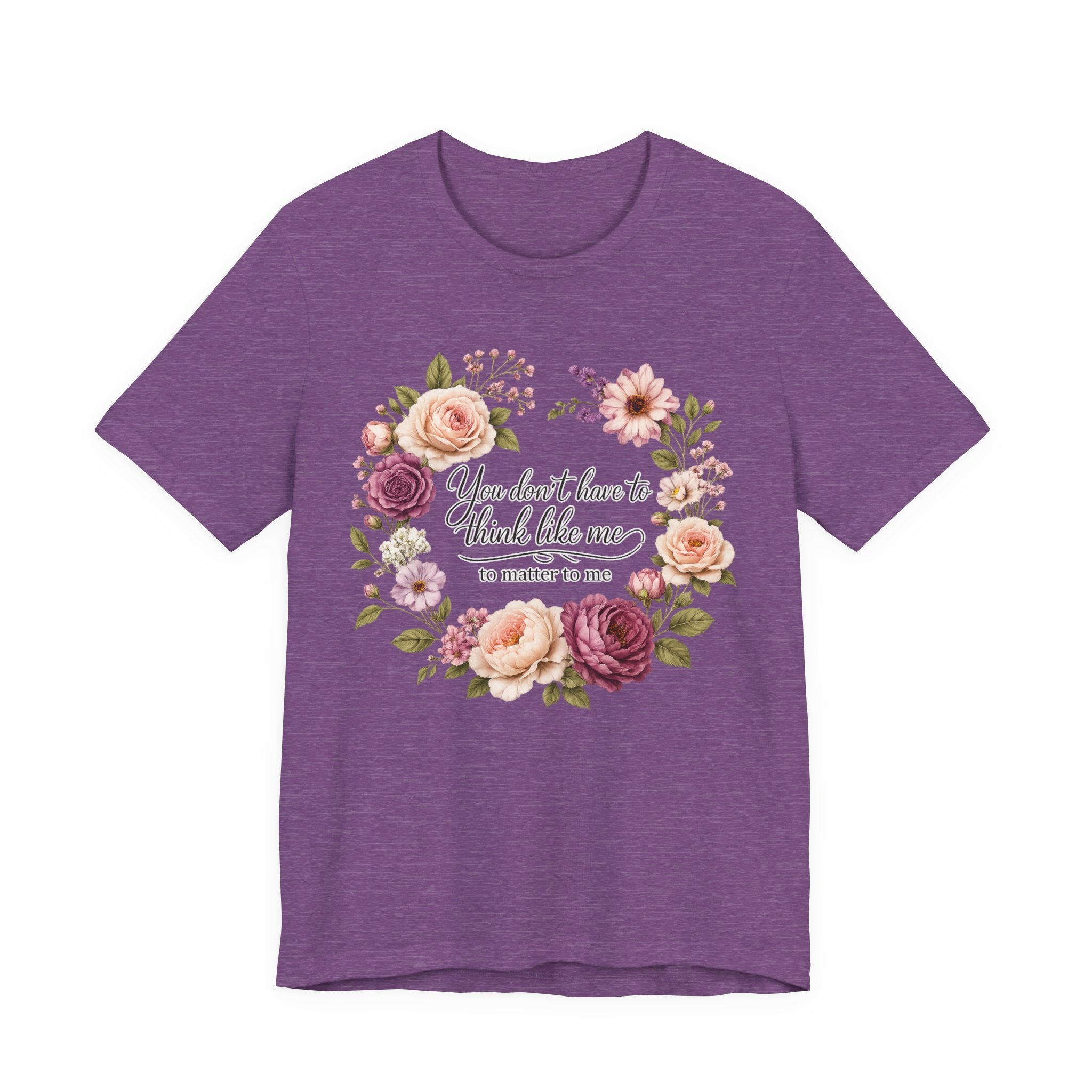 You Don't Have to Think Like Me   Short Sleeve Shirt