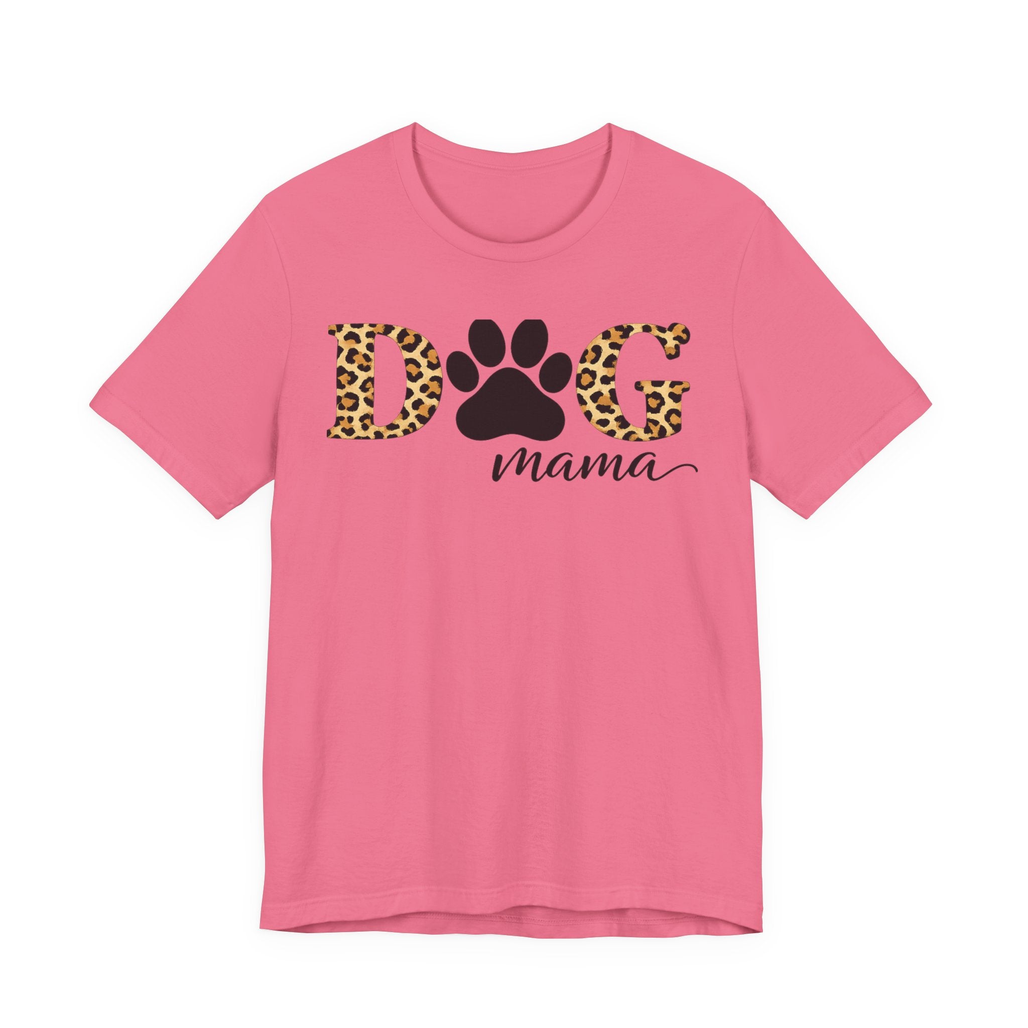 Dog Mama Leopard Paw T-Shirt